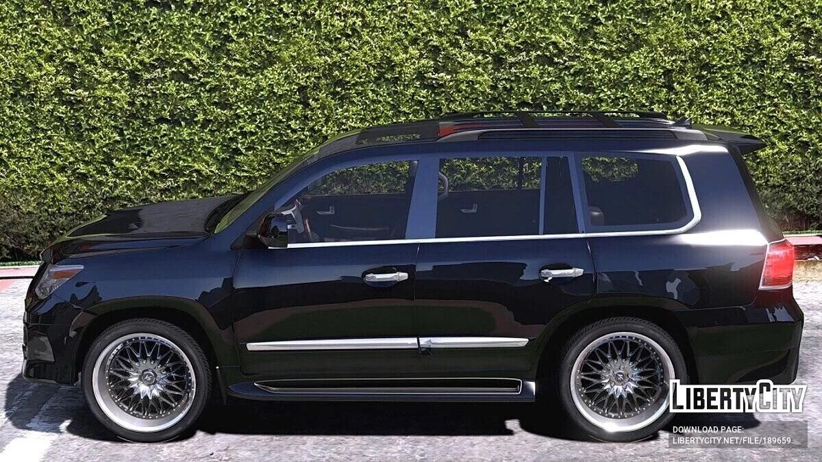Lexus LX570 Luxury Sport 2008 / GTA 5