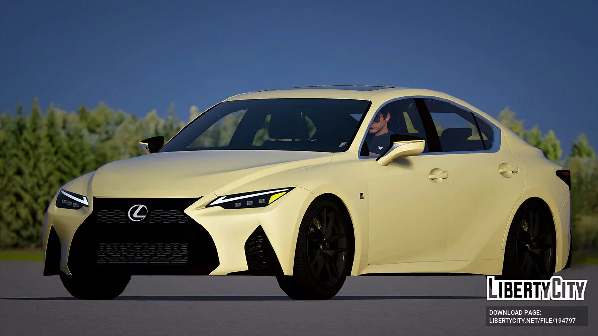2023 Lexus IS350 F-Sport v1.0 / GTA 5