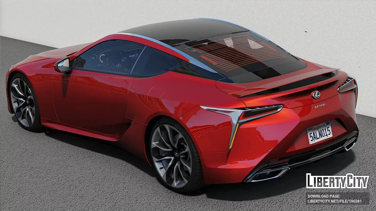 Lexus LC500 2021 v1.0 / GTA 5