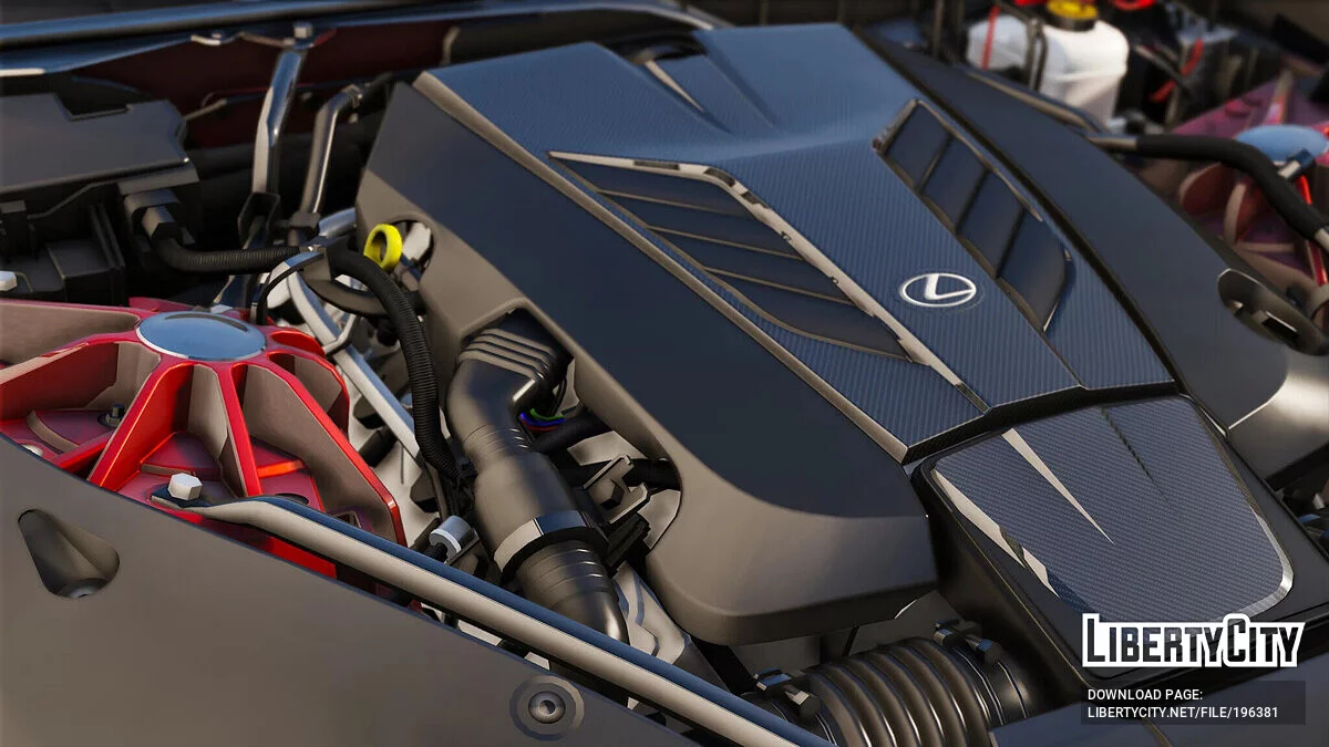 Lexus LC500 2021 v1.0 / GTA 5