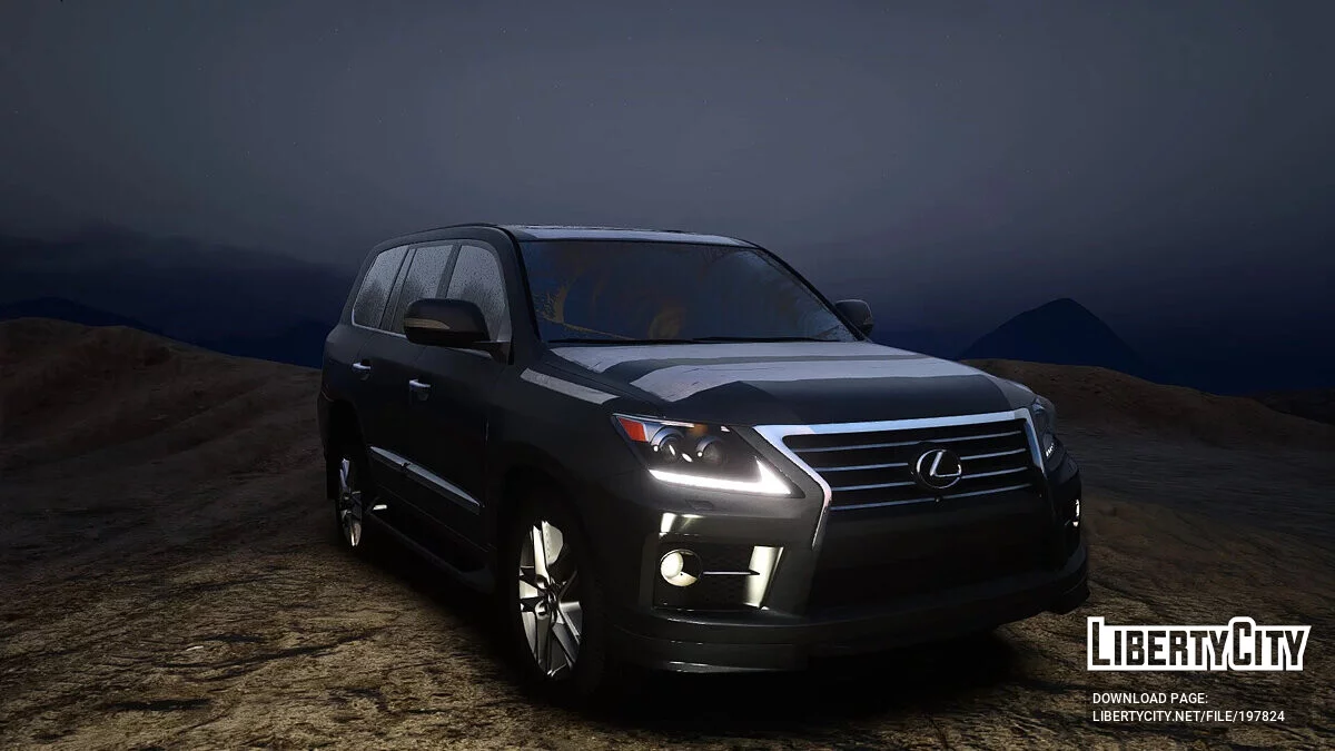 Lexus LX570 2015 Sport / SuperCharged v1.0 / GTA 5