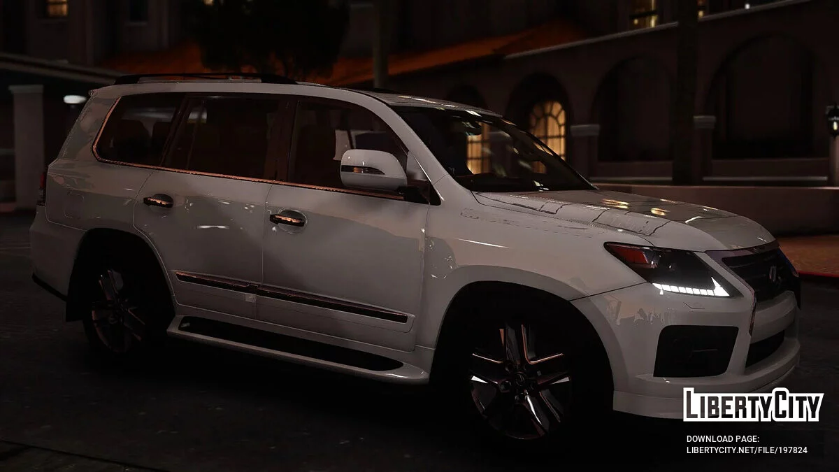 Lexus LX570 2015 Sport / SuperCharged v1.0 / GTA 5