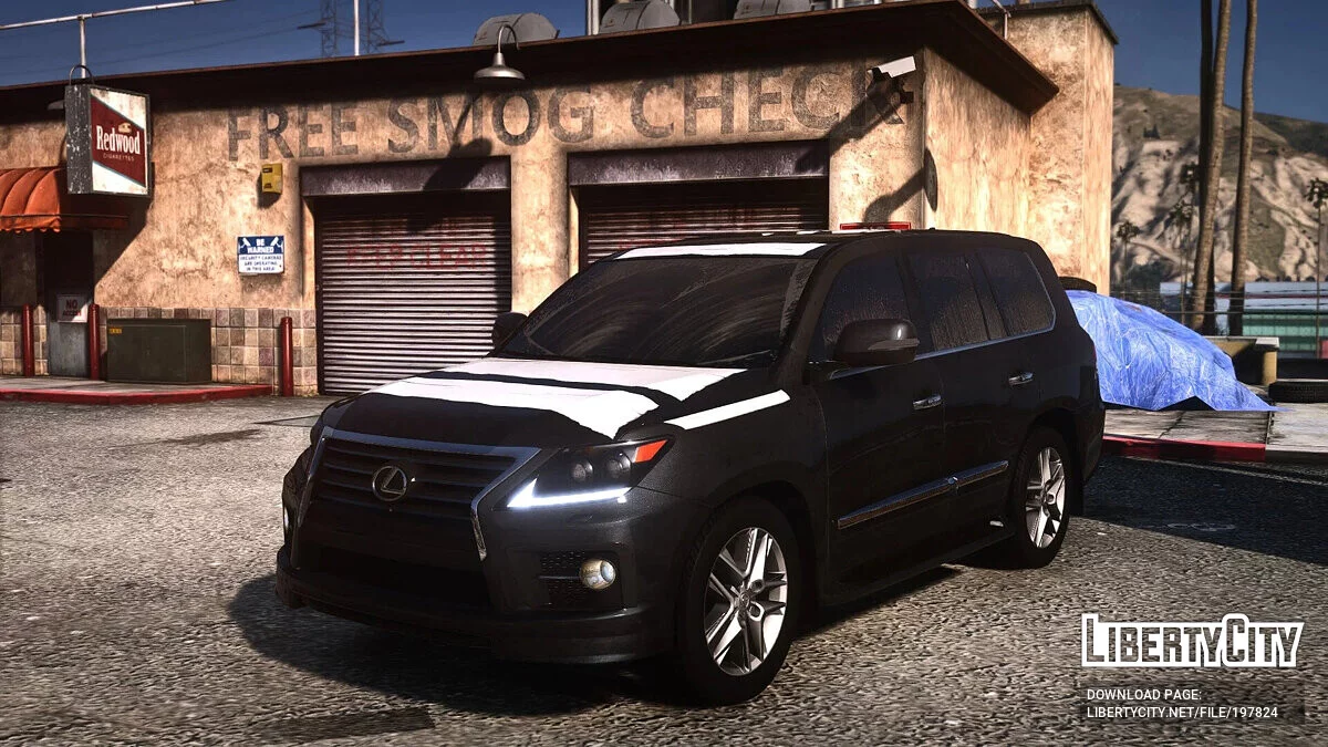Lexus LX570 2015 Sport / SuperCharged v1.0 / GTA 5
