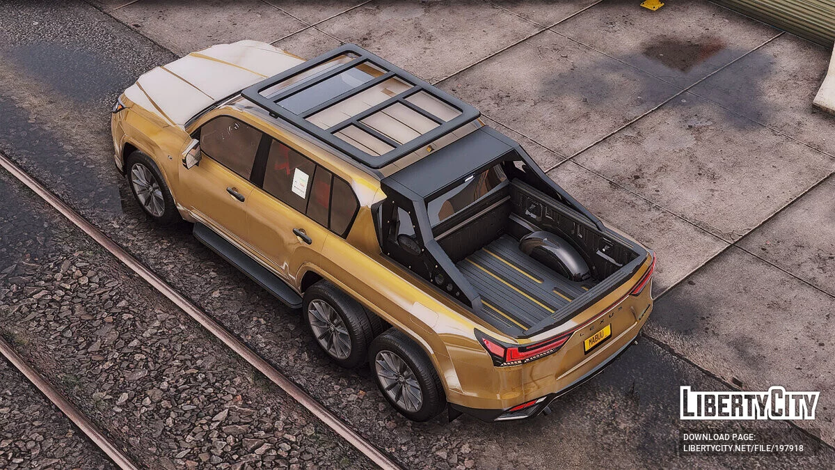 Lexus LX600 6x6 / GTA 5