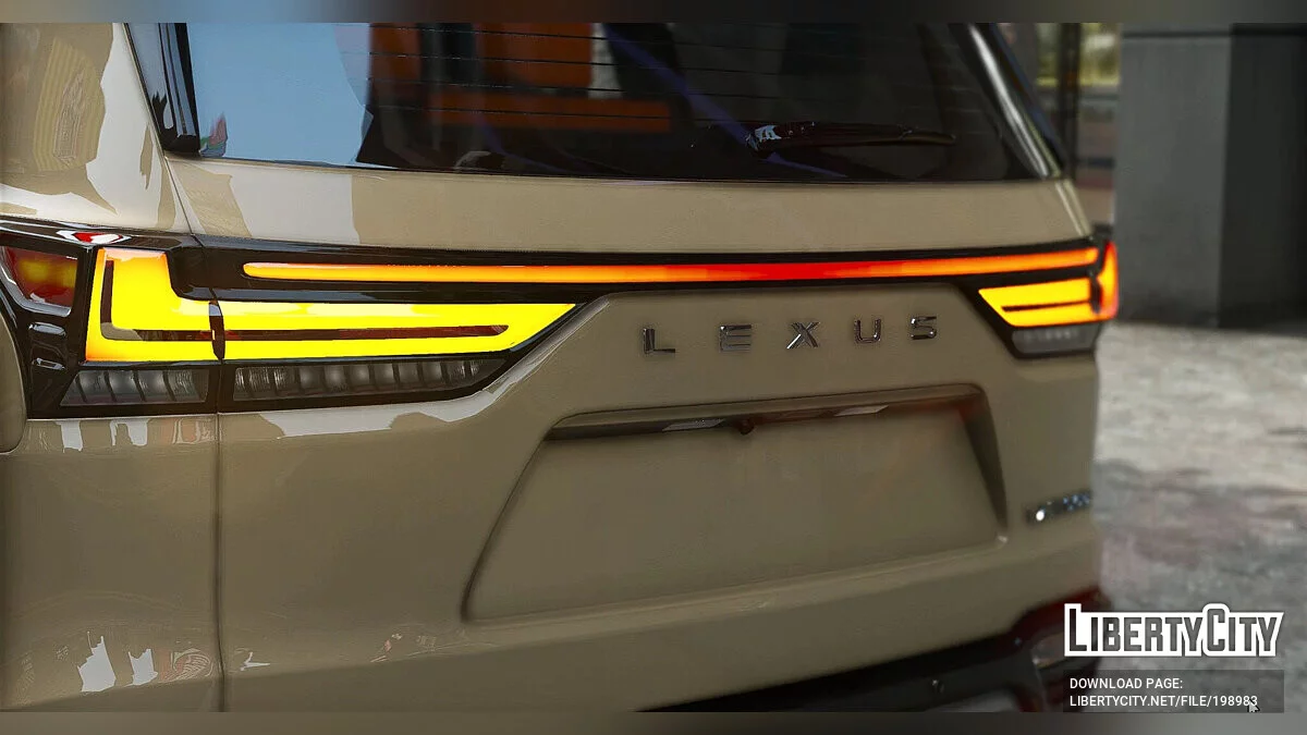 لكزس LX 570 v1.1 / جي تي أي 5