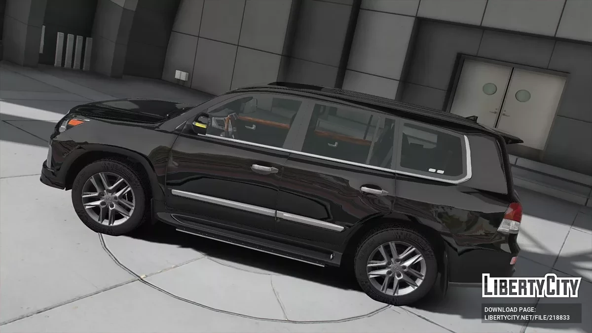 Lexus LX 570 non marqué / GTA 5