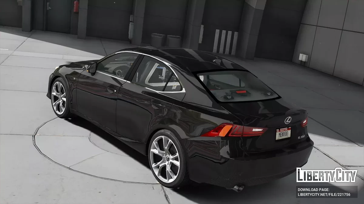 2014 Lexus IS 350 F-Sport Unmarked / GTA 5