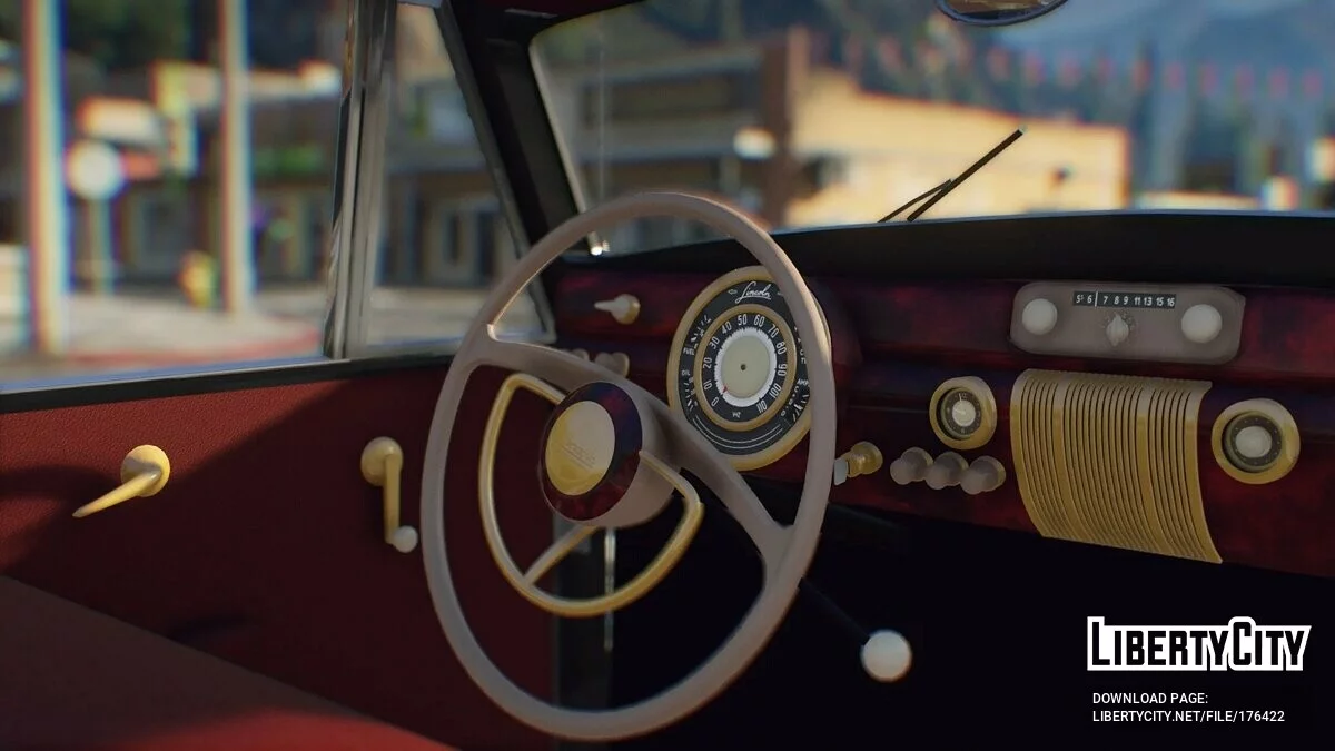 Lincoln Zephyr Convertible 1941 v1.0 / GTA 5