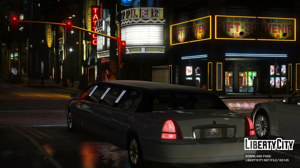 Лімузин Lincoln Town Car 2003-2010 [Add-On / Replace | LODs] 2.0 / GTA 5
