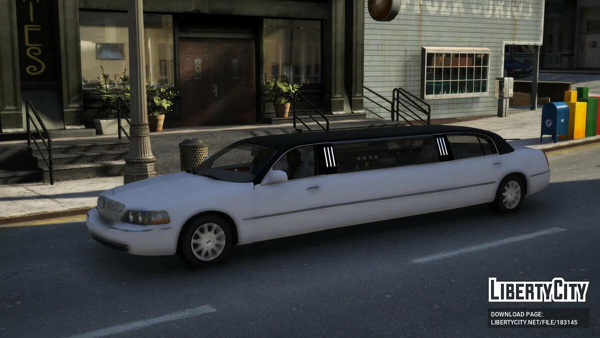 Лімузин Lincoln Town Car 2003-2010 [Add-On / Replace | LODs] 2.0 / GTA 5