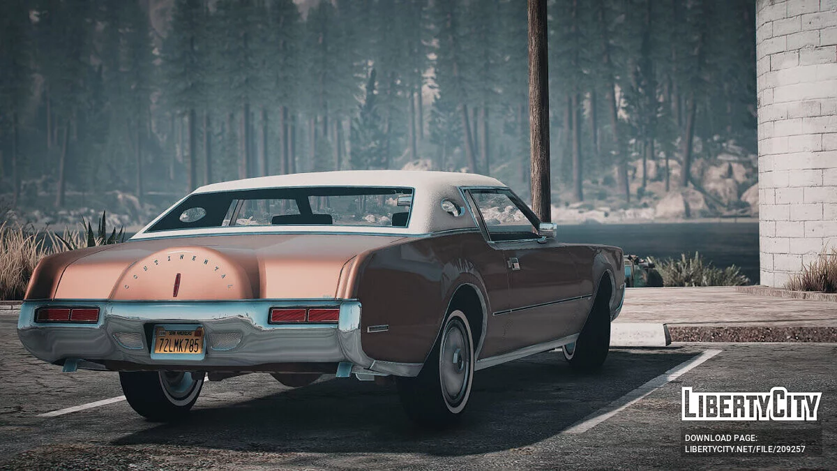 1972 Lincoln Continental Mark IV v1.0 / GTA 5