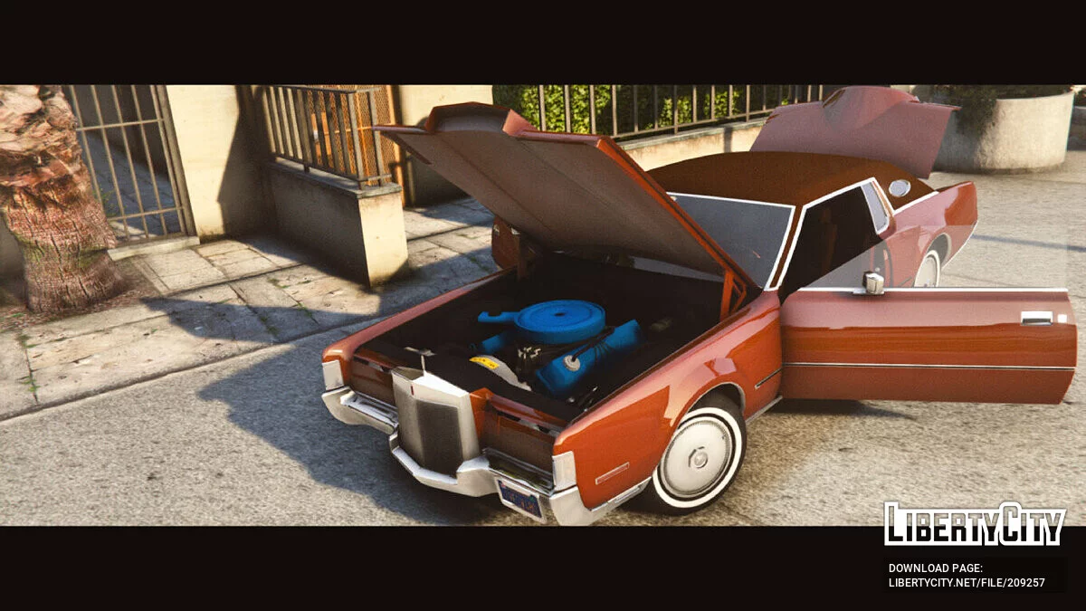 1972 Lincoln Continental Mark IV v1.0 / GTA 5