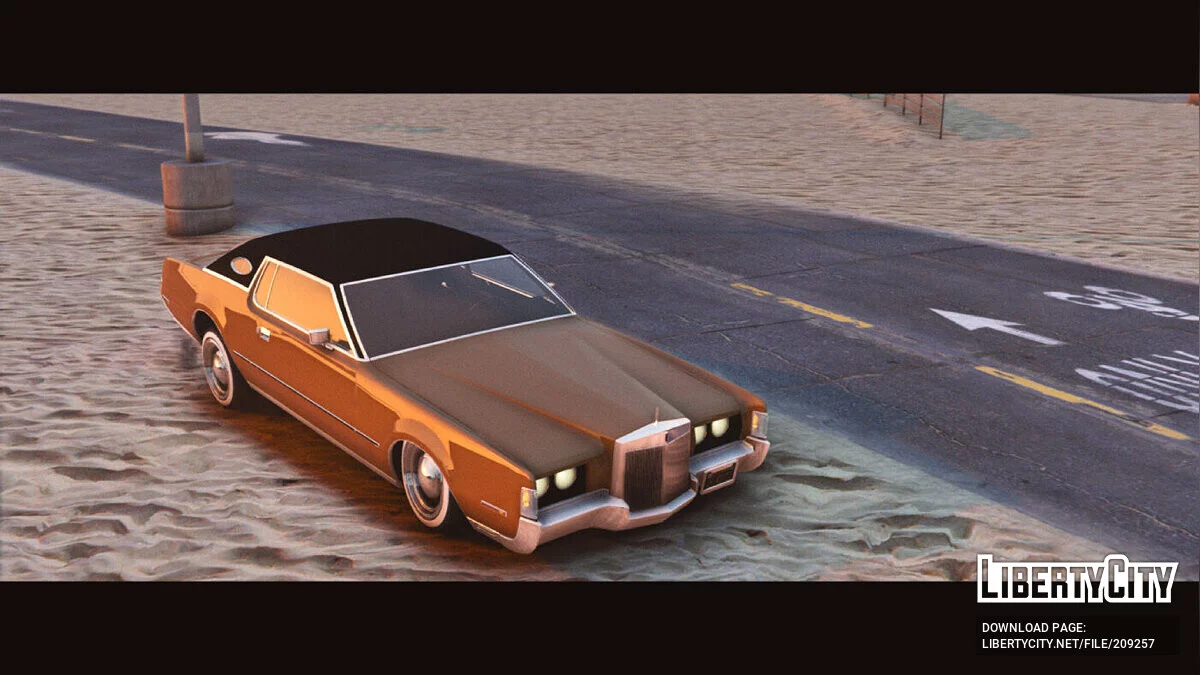 1972 Lincoln Continental Mark IV v1.0 / GTA 5