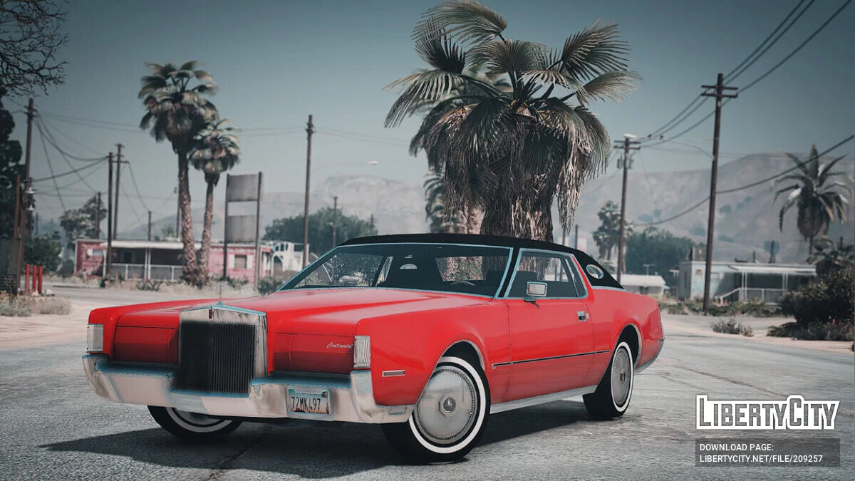 1972 Lincoln Continental Mark IV v1.0 / GTA 5