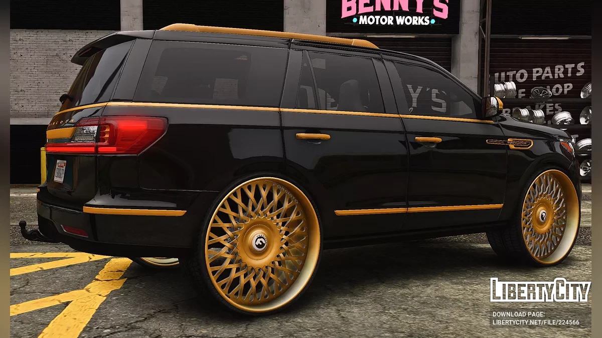 2017 Lincoln Navigator di Forgiatos / GTA 5