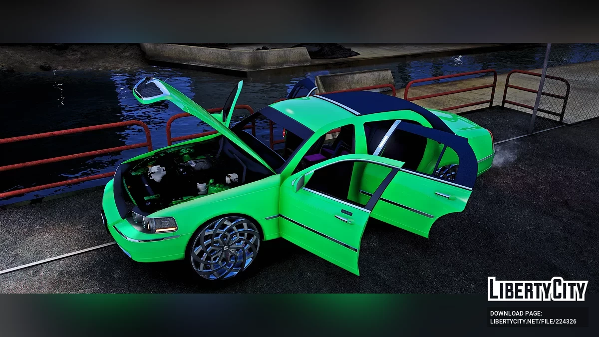 لينكولن تاون كار v2 Donk 2010 / جي تي أي 5