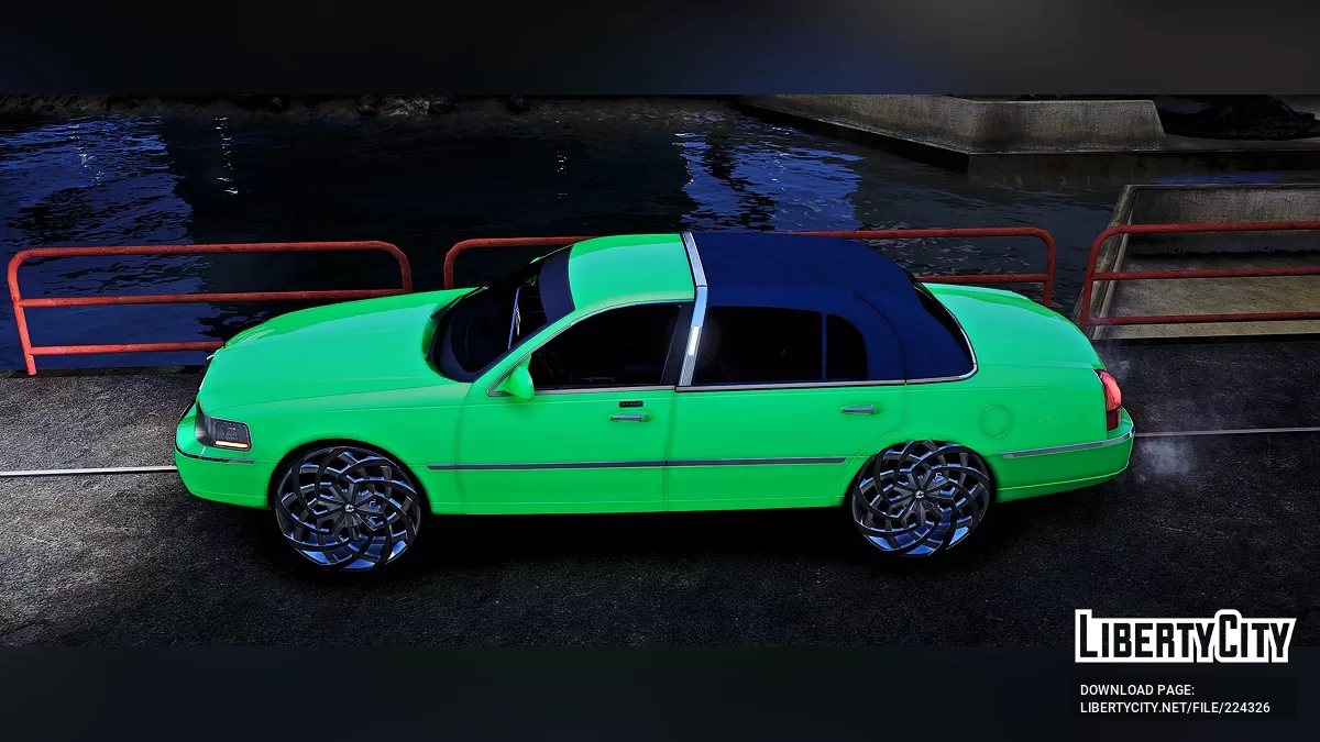 لينكولن تاون كار v2 Donk 2010 / جي تي أي 5