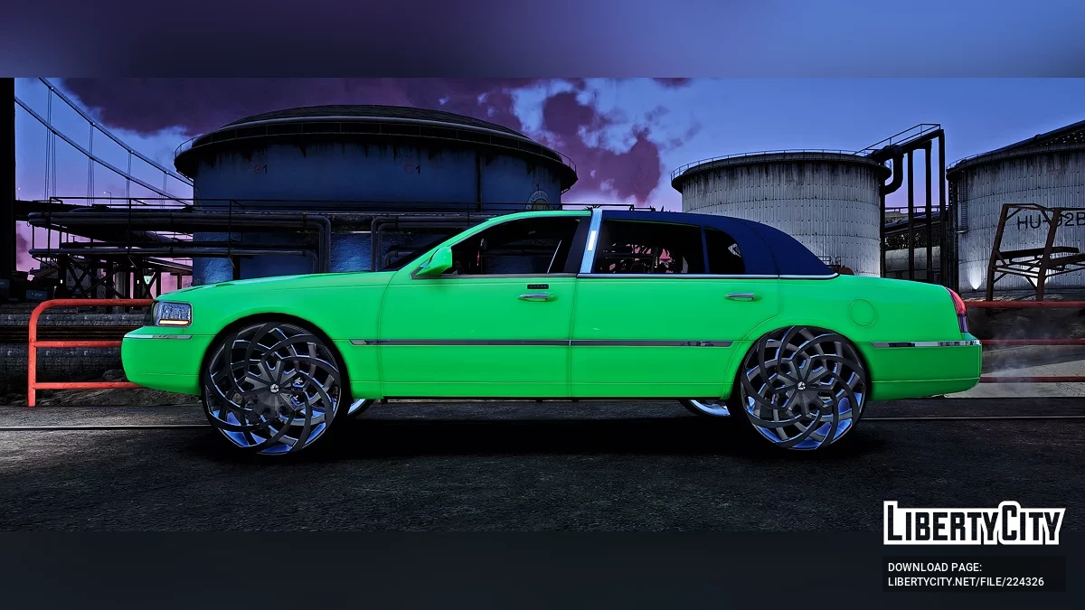 لينكولن تاون كار v2 Donk 2010 / جي تي أي 5
