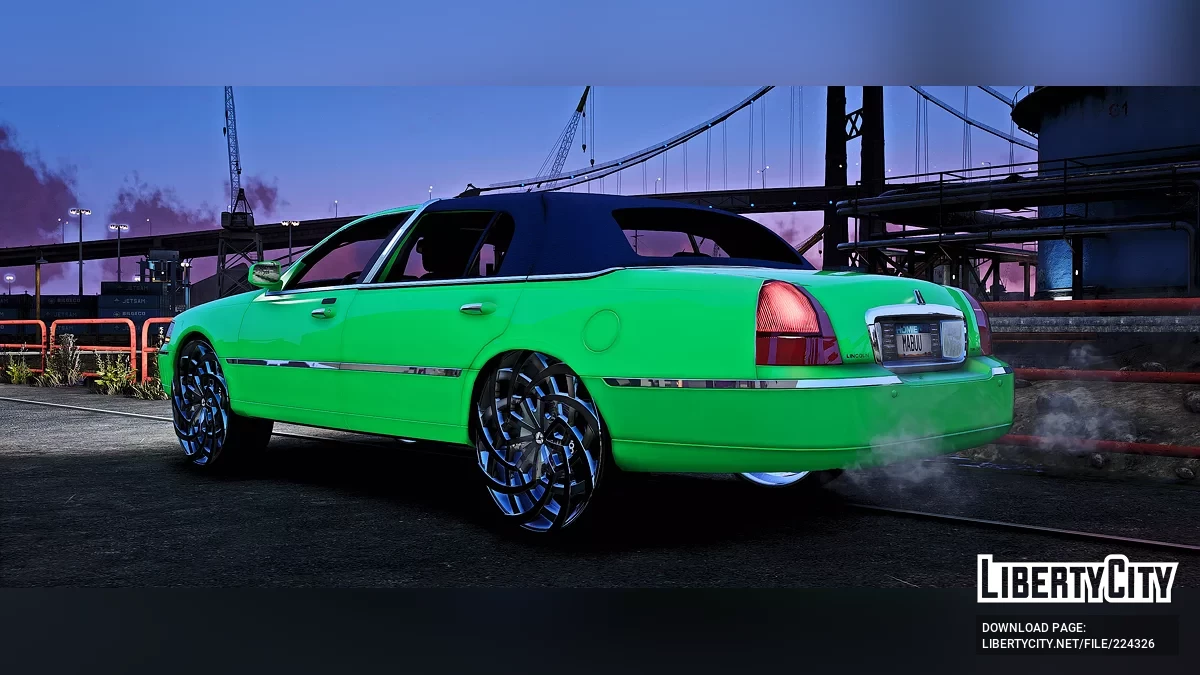 لينكولن تاون كار v2 Donk 2010 / جي تي أي 5