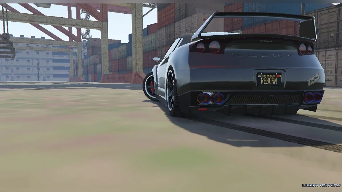NFS Pro Street: Tokyo Docks Drift / GTA 5