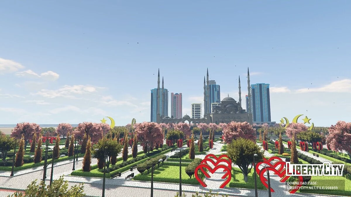 Grozny Map - Місто Грозний / GTA 5