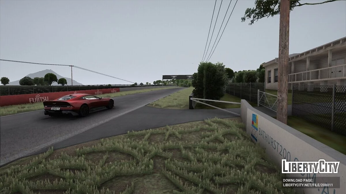 Трасса Bathurst (Mount Panorama) из Assetto Corsa / GTA 5