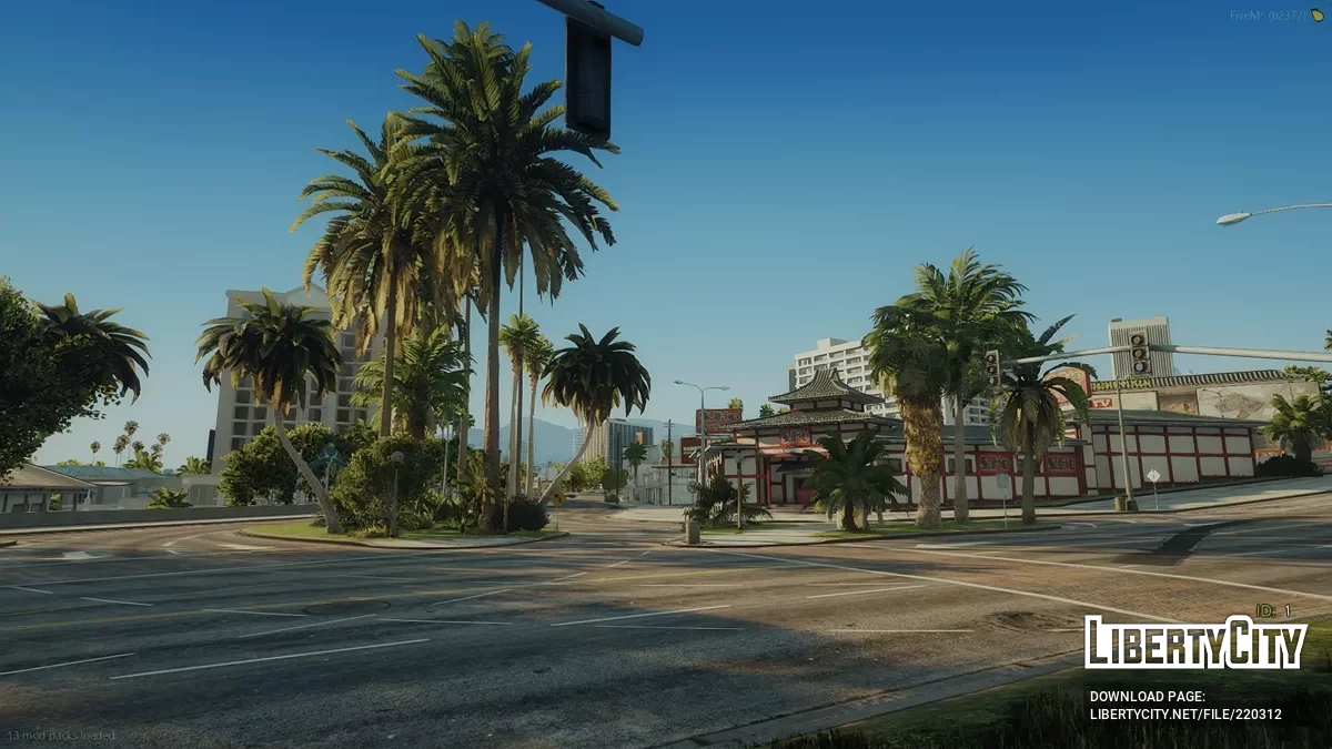 洛杉矶的自然风光 [YMAP] [FIVEM] / GTA 5