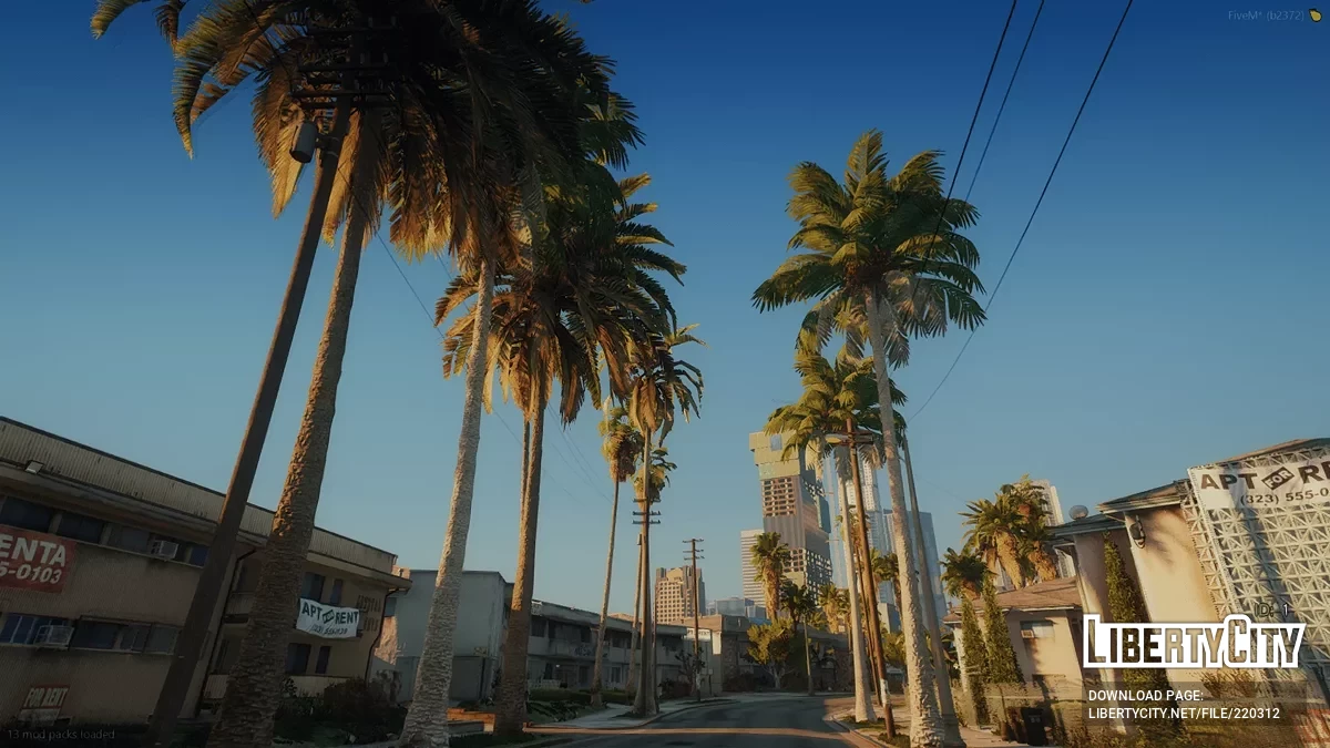 洛杉矶的自然风光 [YMAP] [FIVEM] / GTA 5
