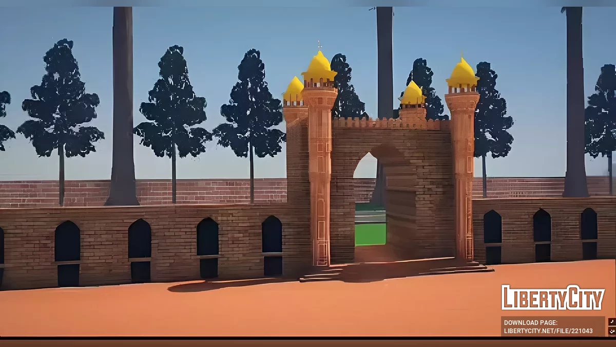 Badshahi Mosque / GTA 5