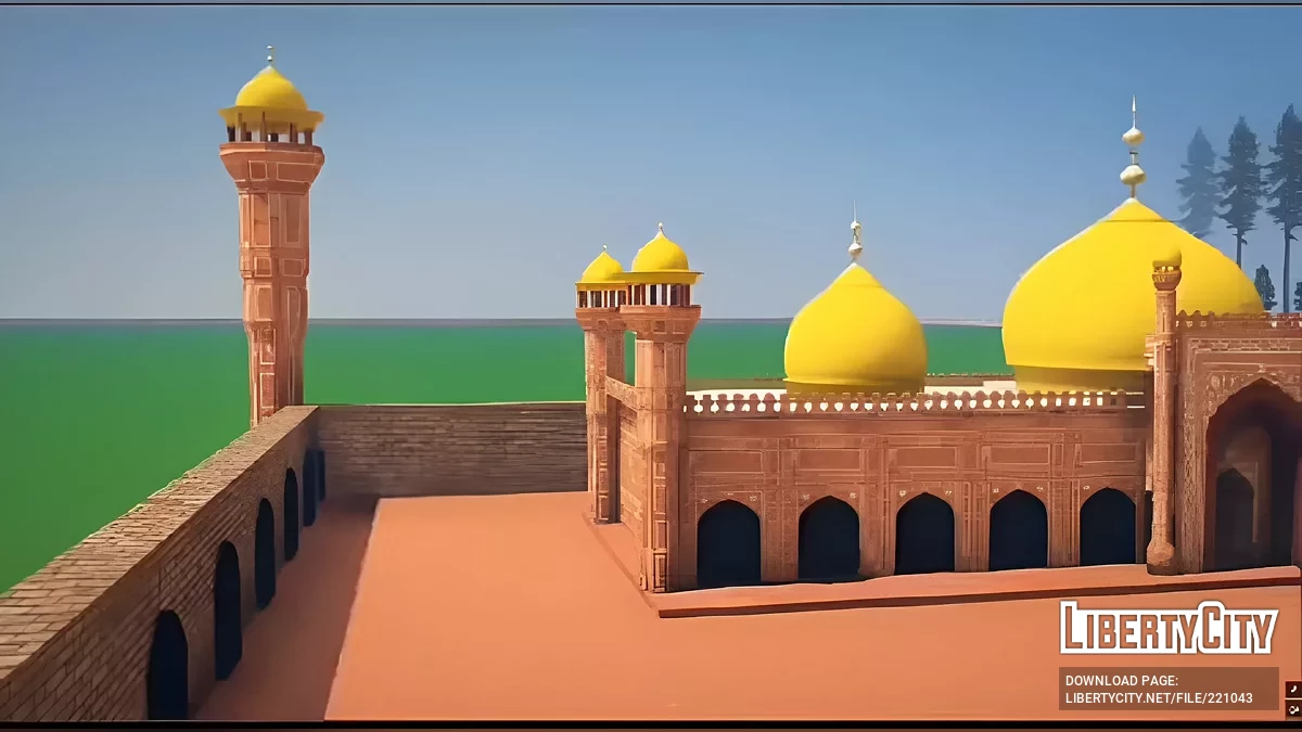 Badshahi Mosque / GTA 5