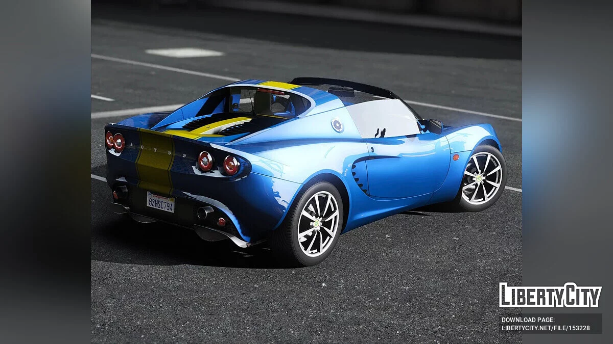 Lotus Elise 111S 2005 v2.0 / GTA 5