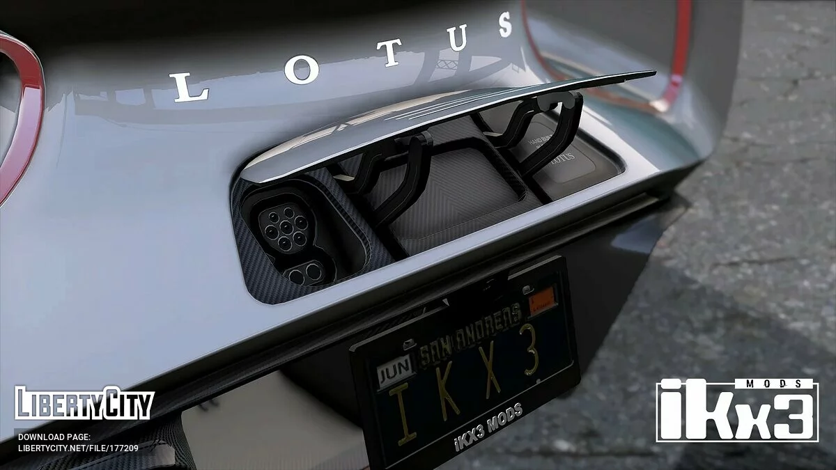 Lotus Evija 2020 v1.0 / GTA 5