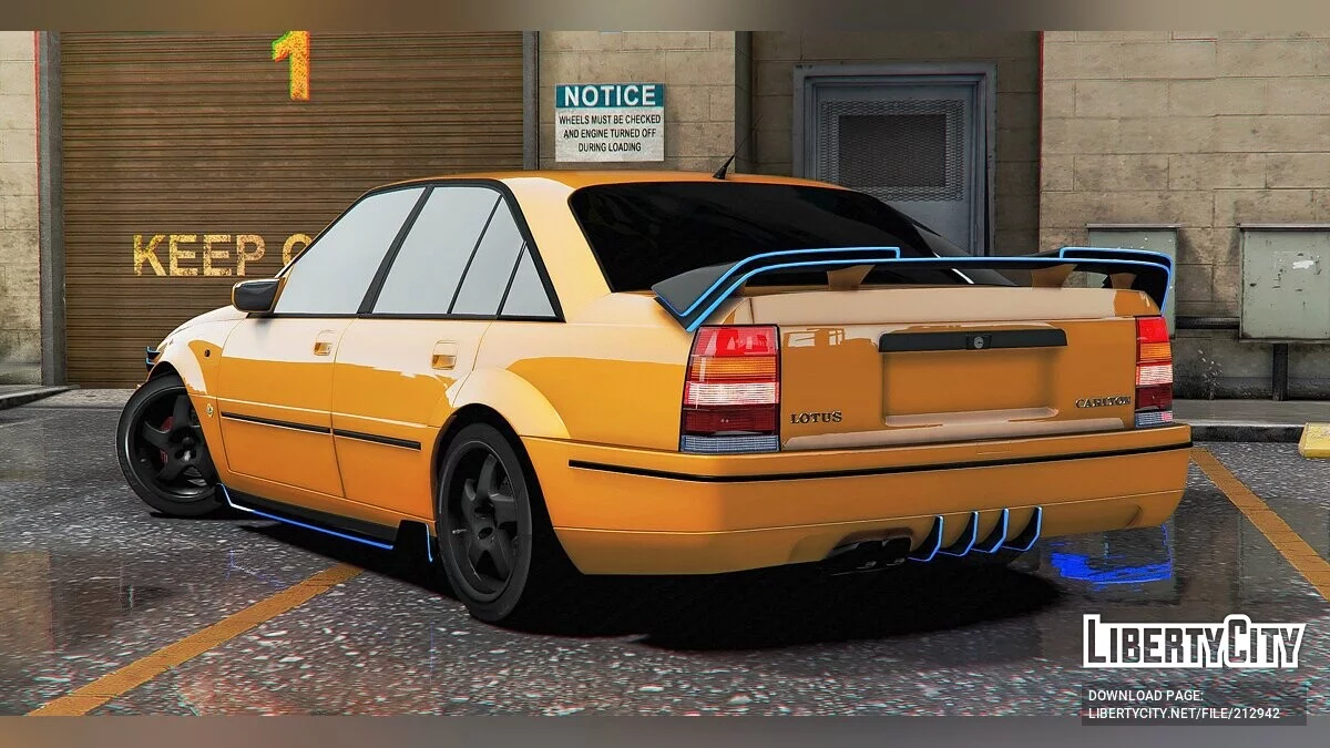 Lotus Carlton RK Kit / GTA 5