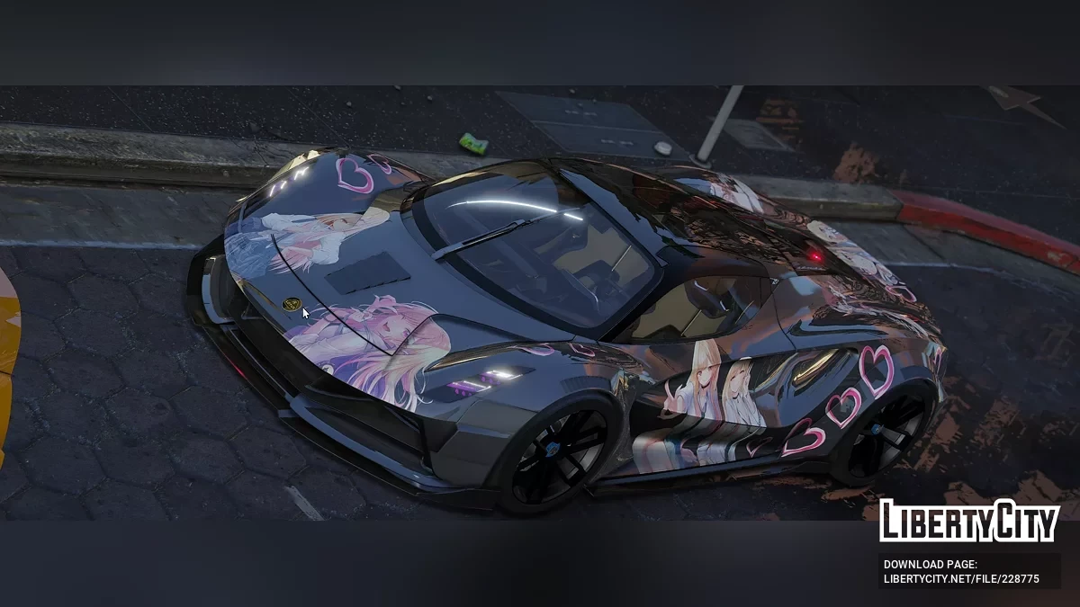 莲花Evija - 宽体概念 v1.0 / GTA 5