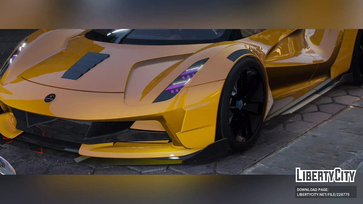 莲花Evija - 宽体概念 v1.0 / GTA 5