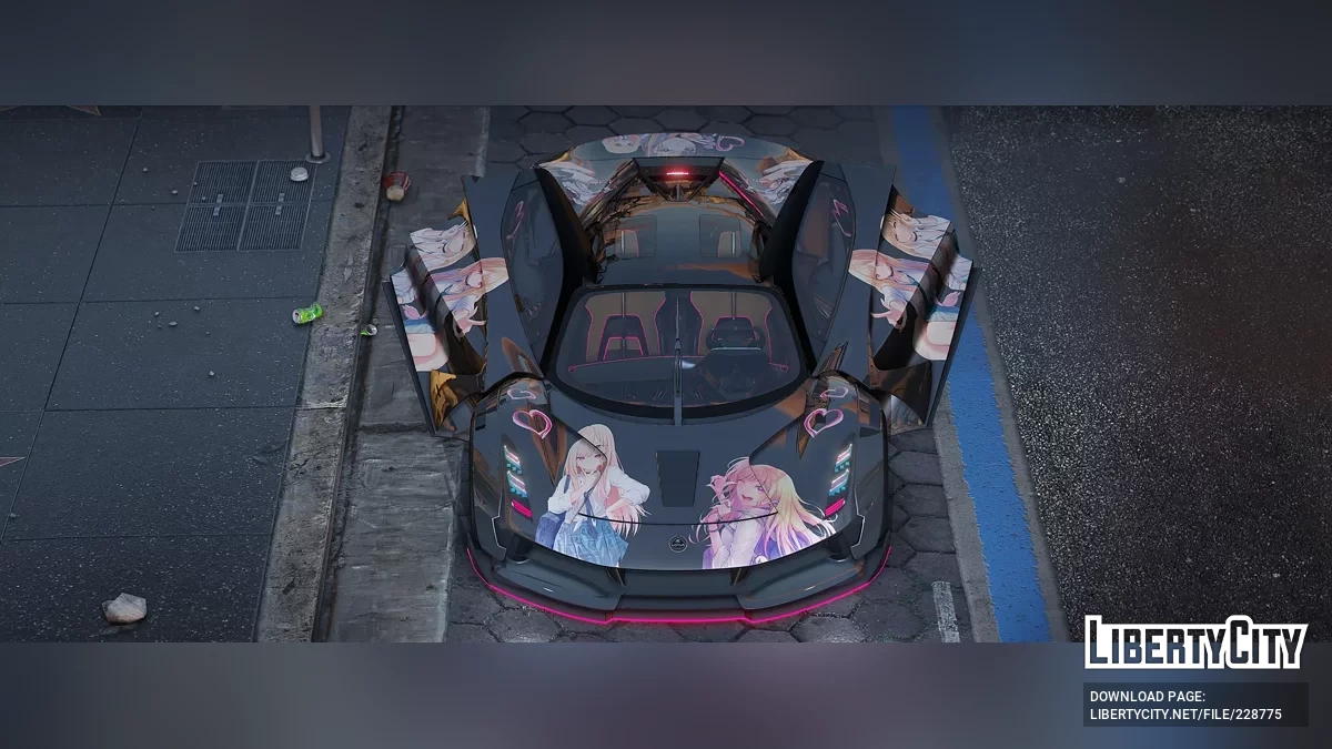 莲花Evija - 宽体概念 v1.0 / GTA 5