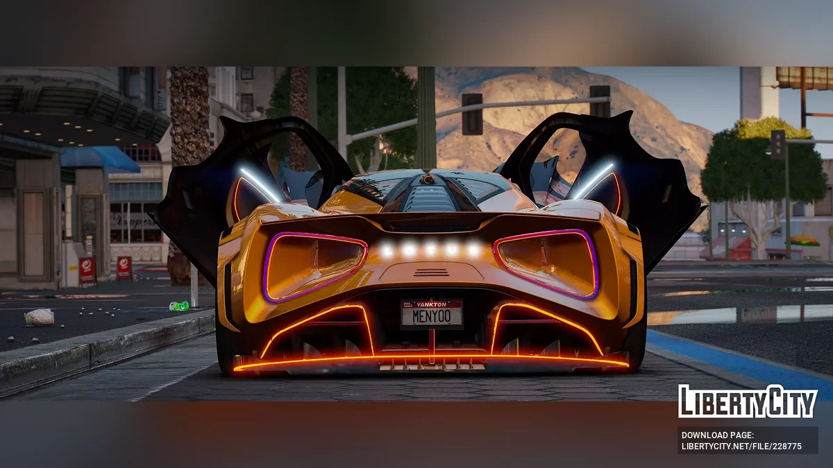 莲花Evija - 宽体概念 v1.0 / GTA 5