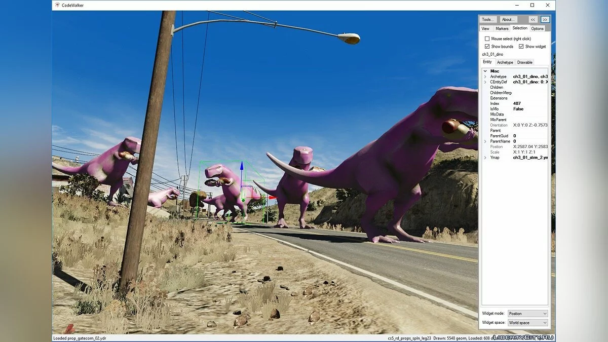 CodeWalker GTA V 3D Map + Editor v.28 / GTA 5