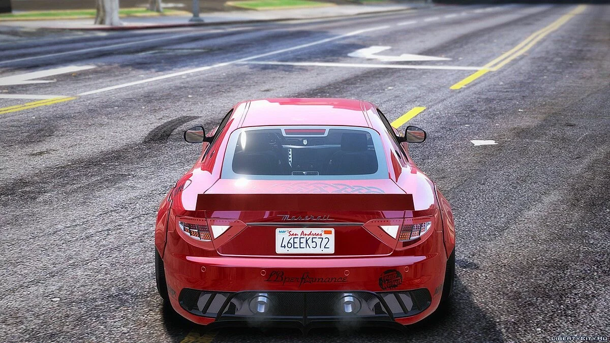 2013 Maserati GranTurismo MC Stradale Liberty Walk [Add-On | Template | Liveries | Custom Rims] 2.0 / GTA 5