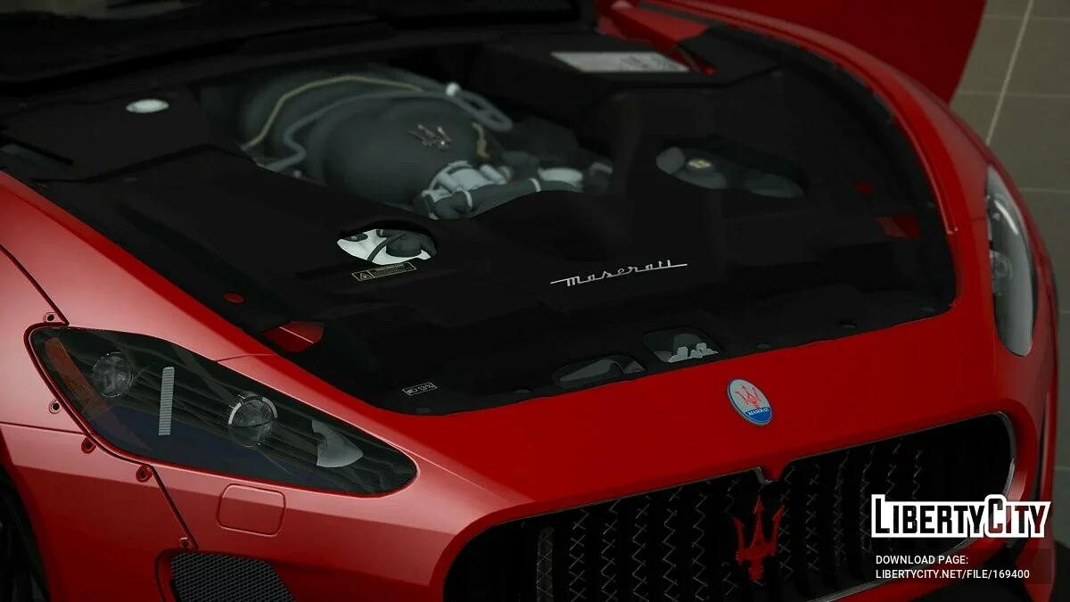 2018 Maserati GranTurismo LibertyWalk v1.0 / GTA 5