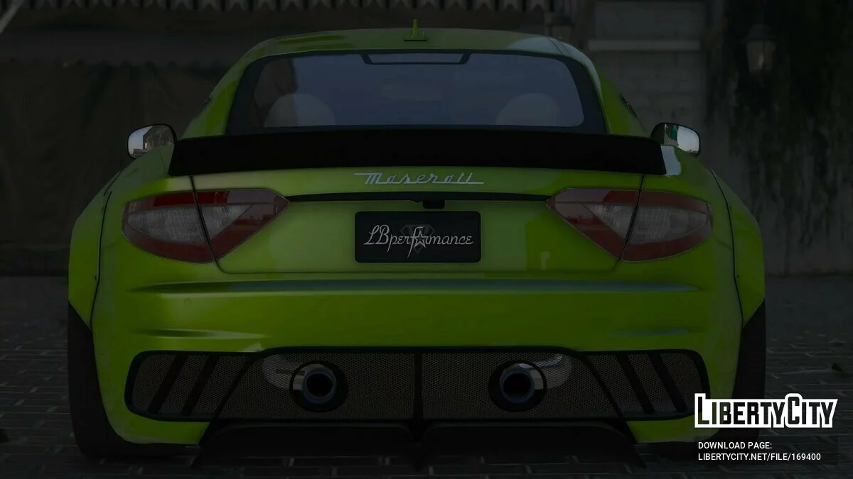 2018 Maserati GranTurismo LibertyWalk v1.0 / GTA 5