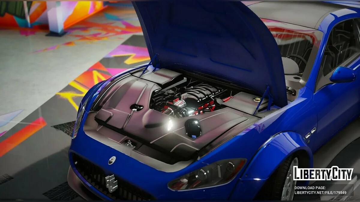 Maserati Gran Turismo S إصدار Forza v1.1 / جي تي أي 5