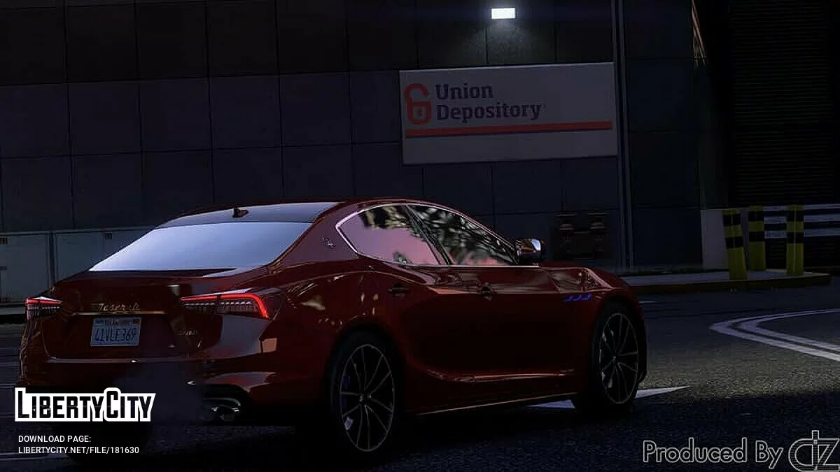 Maserati Ghibli Híbrido 2021 / GTA 5