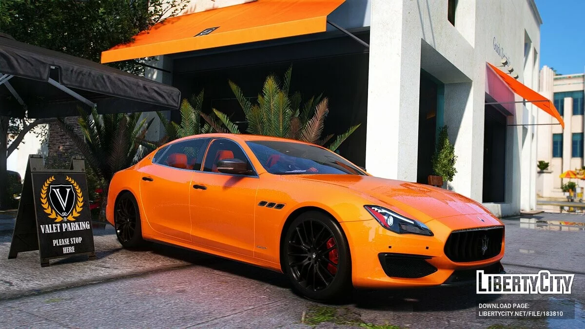 Maserati Quattroporte GTS GranSport / GTA 5