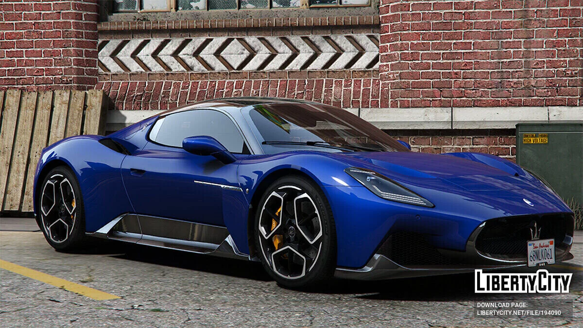 玛莎拉蒂 MC20 2021 v1.0 / GTA 5