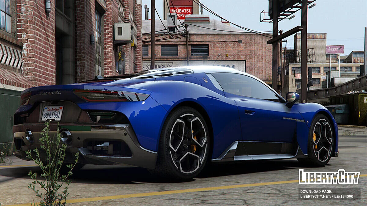 玛莎拉蒂 MC20 2021 v1.0 / GTA 5