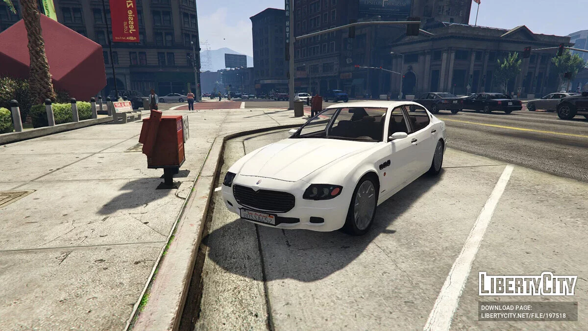 Maserati Quattroporte 2003 / Maserati Quattroporte Facelift 2008 / GTA 5