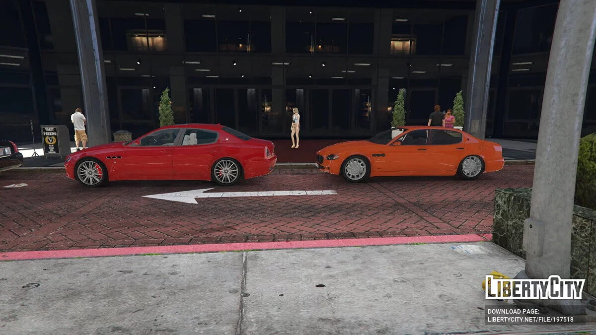 Maserati Quattroporte 2003 / Maserati Quattroporte Facelift 2008 / GTA 5