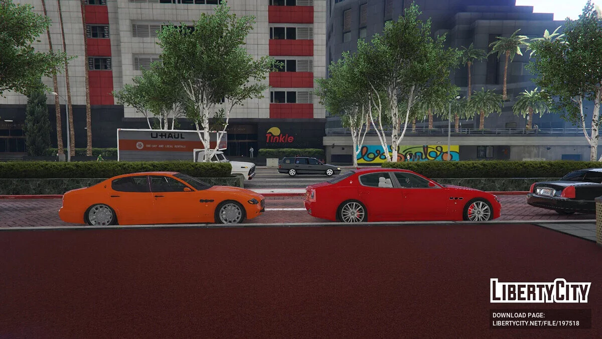 Maserati Quattroporte 2003 / Maserati Quattroporte Facelift 2008 / GTA 5