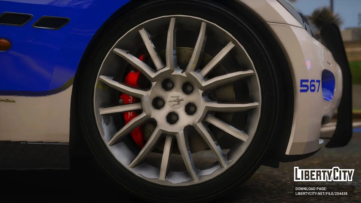 2009 Maserati GranTurismo S SCPD v1.0 / GTA 5